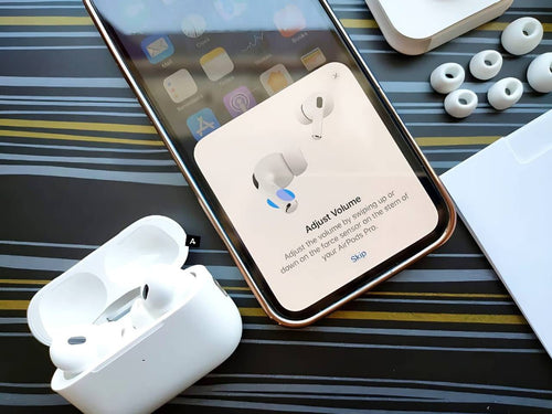 AIRPODS PRO 2nd Generation With ANC  MADE IN USA WITH STEM VOLUME CONTROL & SERIAL NUMBER WORKING