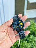 Trending wheel watch yellow colour